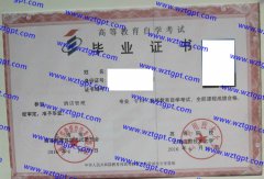 上海应用技术大学自考毕业证样本