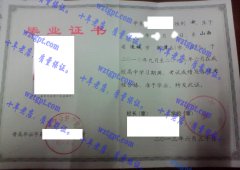 河津中学毕业证样本